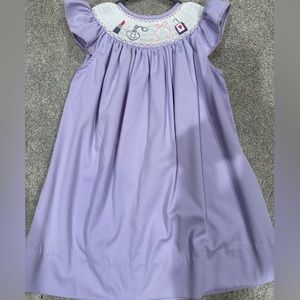 Ruth and Ralph smocked dress